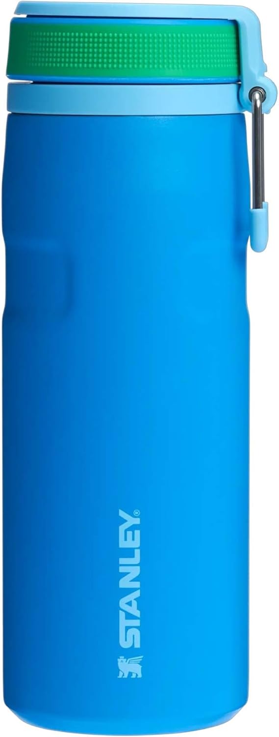 Stanley 1913 IceFlow Bottle Twist Flip 0.47L - Kühlt 12 Stunden - 3 Tage Eisgekühlt - Spülmaschinenf