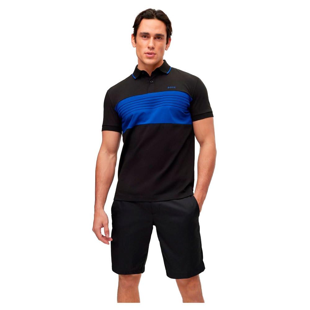 BOSS Herren Pavel Polo M Black1, M Black1