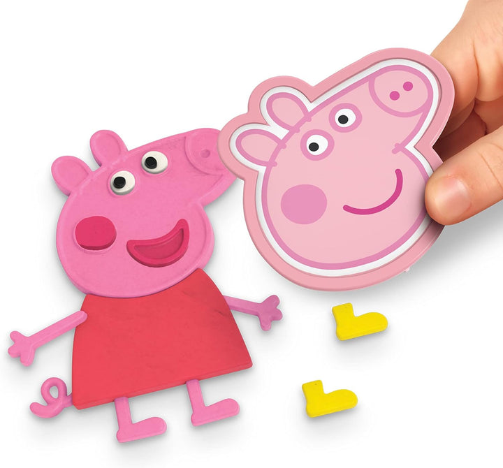 Play-Doh Peppa Wutz Stylingset mit 9 Dosen und 11 Accessoires, Peppa Wutz Spielzeug für Kinder ab 3