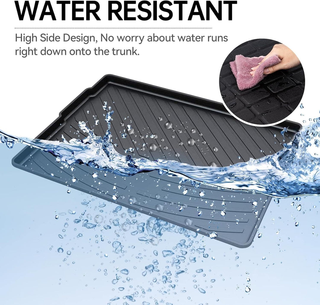 Auto Allwetter Wasserdicht Protector Pad Hinten Cargo Liner Trunk Kofferraummatte für 3008 2011-2023