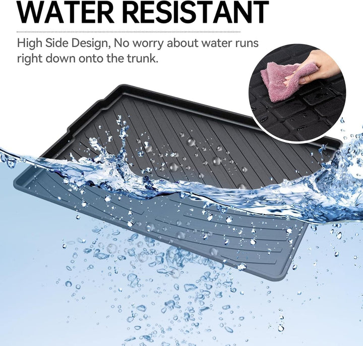 Auto Allwetter Wasserdicht Protector Pad Hinten Cargo Liner Trunk Kofferraummatte für 3008 2011-2023