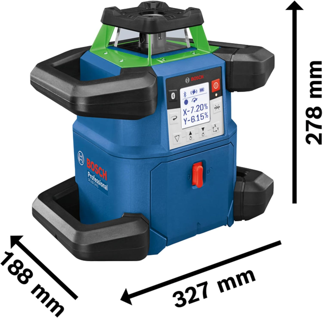 Bosch Professional GRL 650 + BT 170 + GR 500 Rotationslaser selbstnivellierend Reichweite (max.): 65