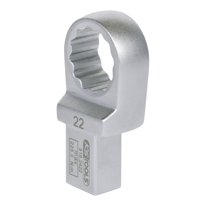 KS Tools 516.2422 14x18mm Einsteck-Ringschlüssel, 22mm 22 mm, 22 mm