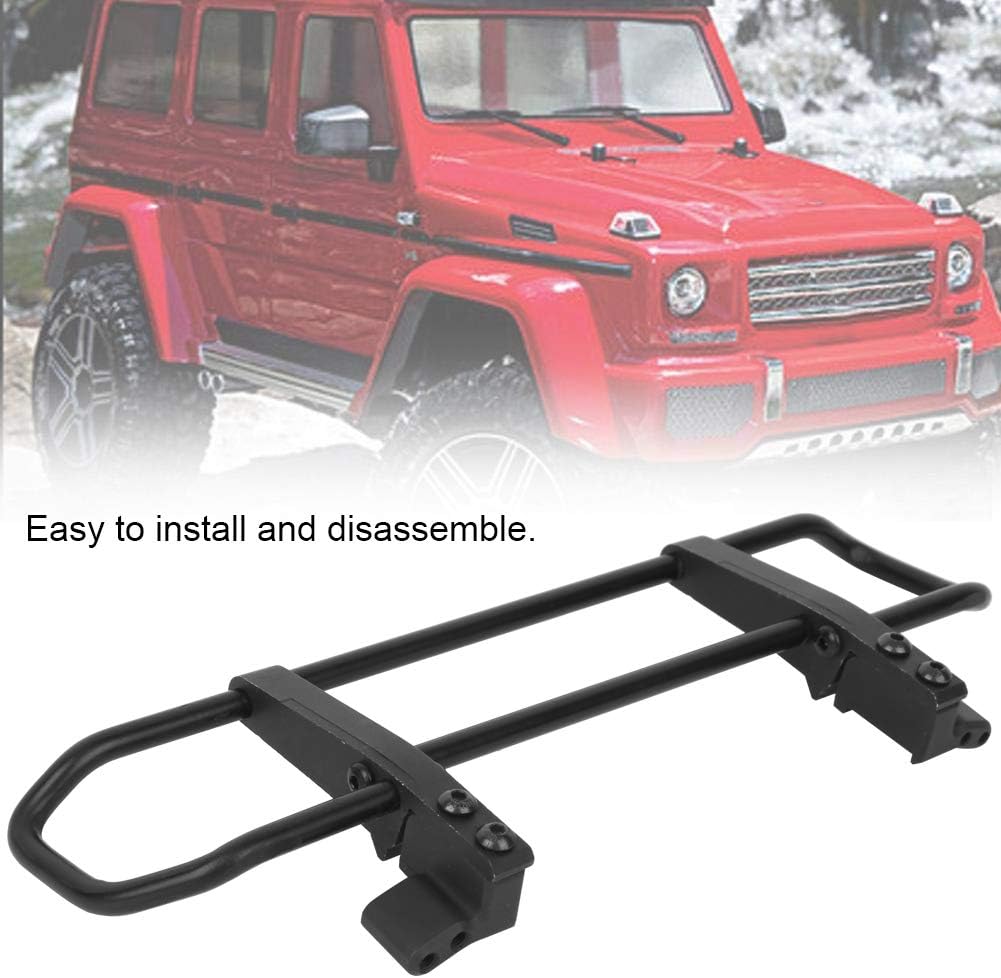 RC Car Frontstossstange, Quick Release Split Aluminiumlegierung Frontstossstange für G500/TRX6 G63 1