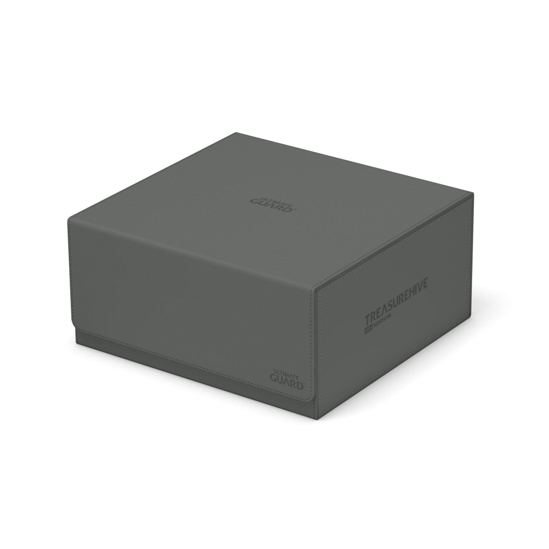 Ultimate Guard Unisex-Adult Treasurehive 90+ Xenoskin Kartenbox 252 x 252 x 125 mm Grau, 252 x 252 x