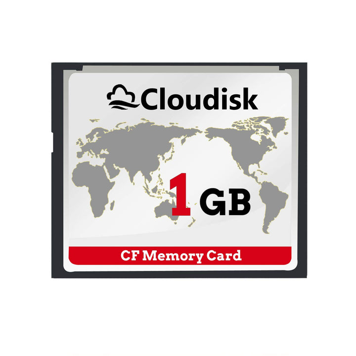 Cloudisk 1GB CF-Karte Compact Flash-Speicherkarte Leistung für Fotokameras, 1GB