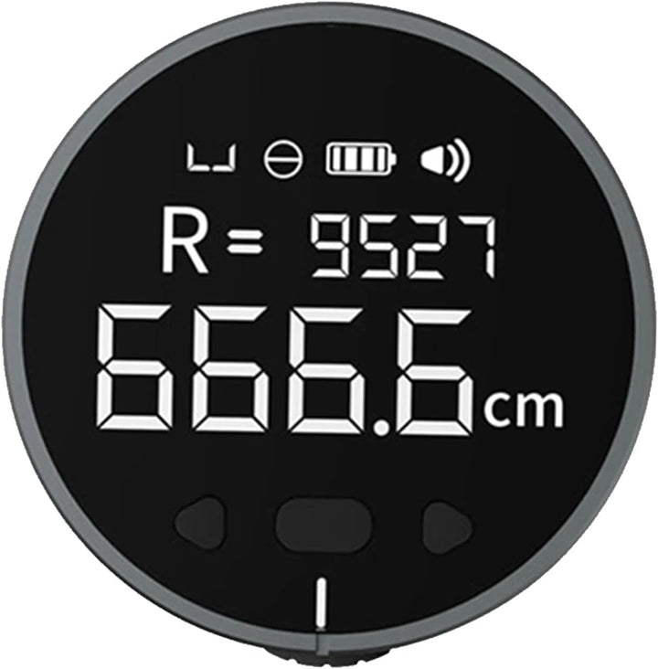 DollaTek 8-in-1 elektronisches Lineal, LCD-Display, Entfernungsmesser, hochpräzises Hand-Längenmessw