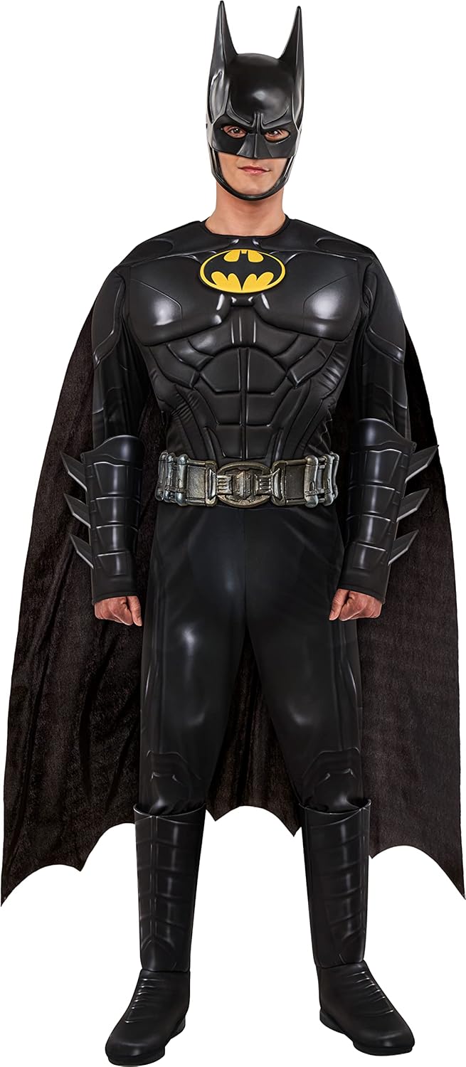 Rubie's Erwachsene DC The Flash Movie Batman Molded Vinyl Utility Belt Costume Accessory Kostüm, abg