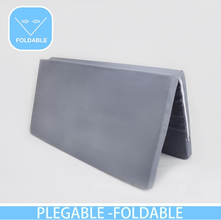 PEKITAS Matratze für Laufstall, 90 x 90 cm, Dicke 5 cm, faltbar, waschbarer Bezug, Kern aus festem S