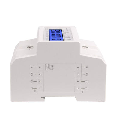 MIRTHBUY Digitaler Stromzähler mit LCD, 3-Phasen 4-Draht, Wechselstromzähler, Geeicht Stromzähler, D