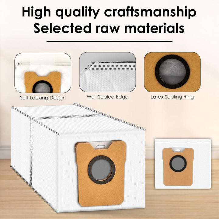 (9 Stück) Omni C20 C10 Ersatzstaubbeutel, Kompatibel Mit Eufy Robot Vacuum Omni C20/ C10 Selbstentle