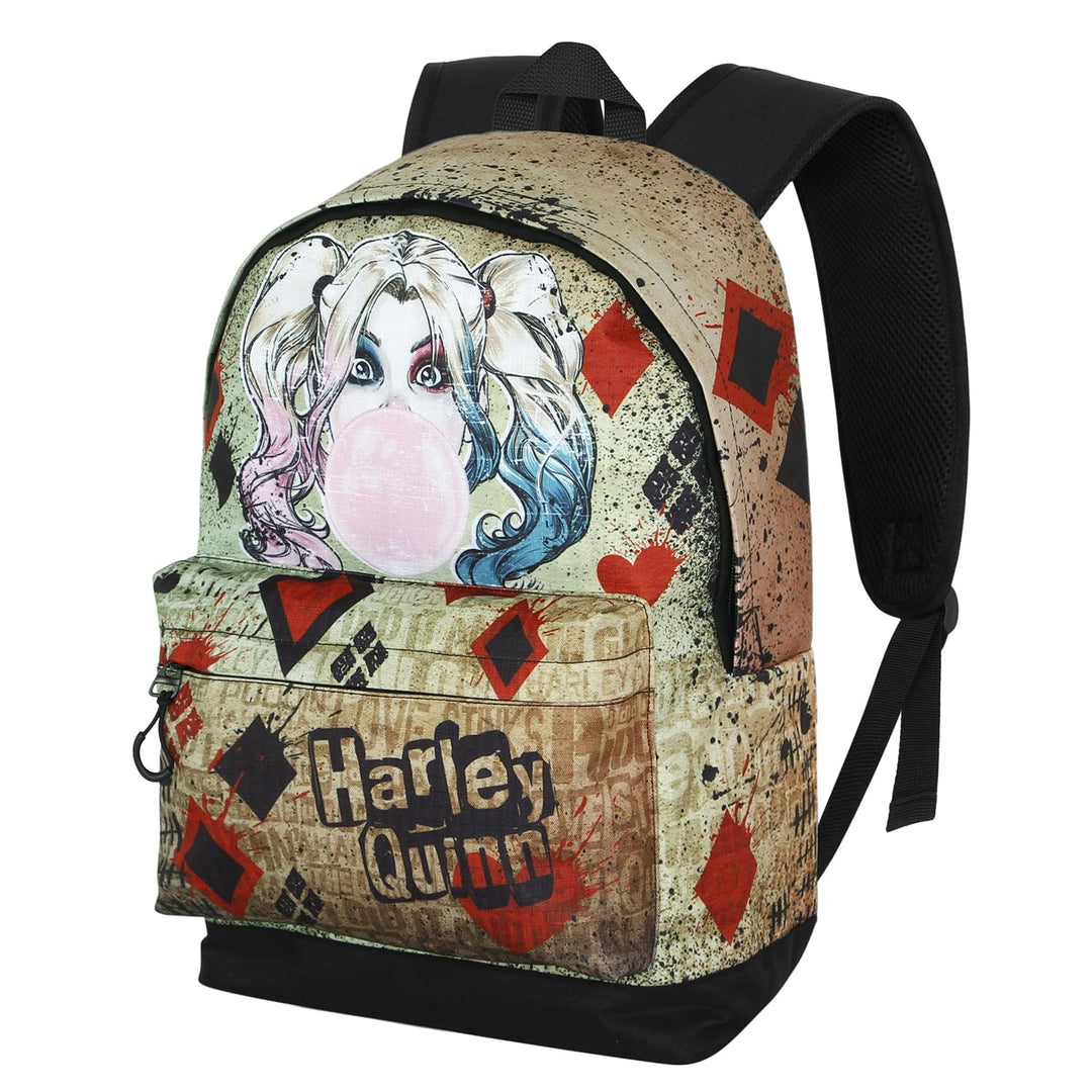 Harley Quinn Mad Love-FAN HS Rucksack, Beige