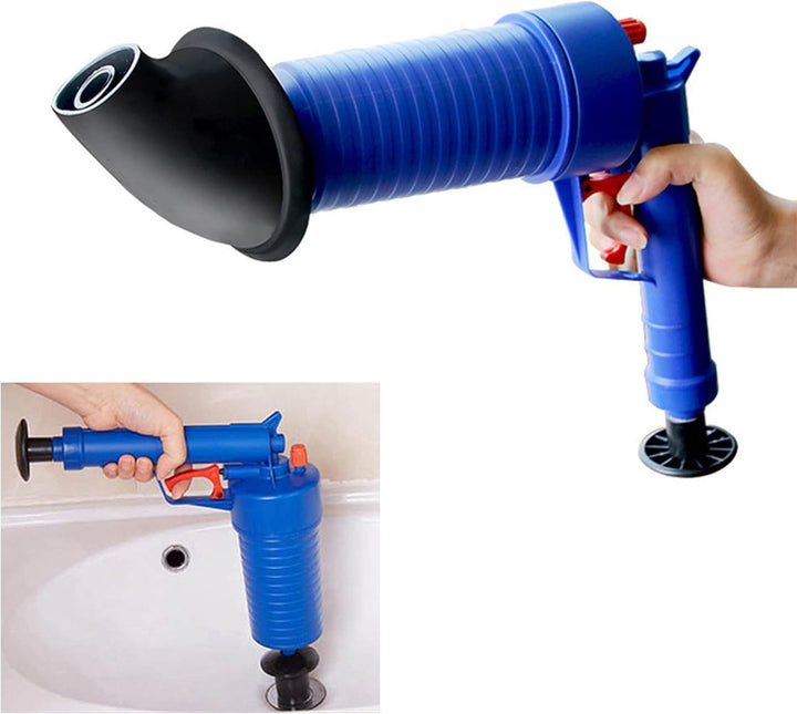 Drain Blaster, Air Power Toilet Plunger, Sink Plunger Pipe Blaster, manueller Pumpenreiniger, Hochdr