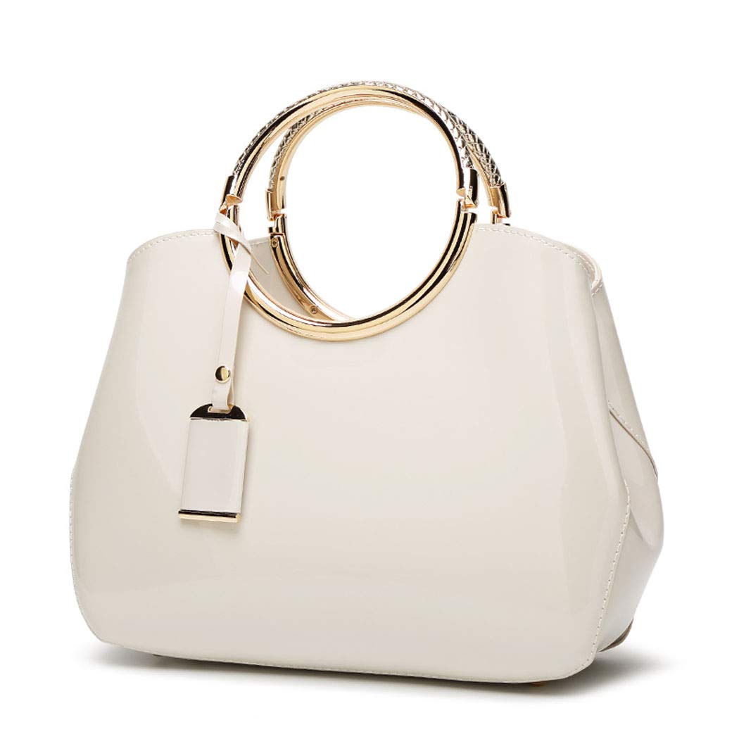 DEERWORD Damen Taschen Handtasche Frauen Elegant Tasche Henkeltasche Vintage PU-Leder 5376 1-teilig