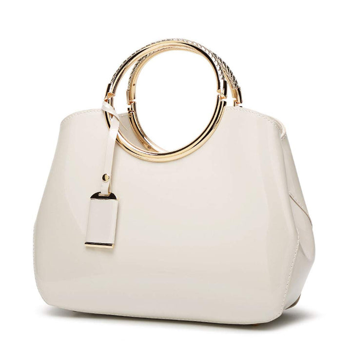 DEERWORD Damen Taschen Handtasche Frauen Elegant Tasche Henkeltasche Vintage PU-Leder 5376 1-teilig