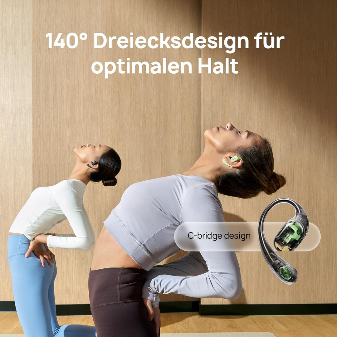 HUAWEI FreeArc Open-Ear-Kopfhörer, Bluetooth-Kopfhörer mit Sterling Sound, optimalen Halt und Komfor