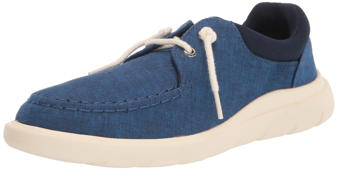 Sperry Top-Sider Herren Captain's Moc Sneaker 42 EU Blau Chambray, 42 EU Blau Chambray