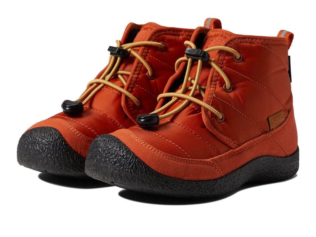 KEEN Unisex Kinder Howser 2 Waterproof Chukka Boots 37 EU Potters Clay Black, 37 EU Potters Clay Bla