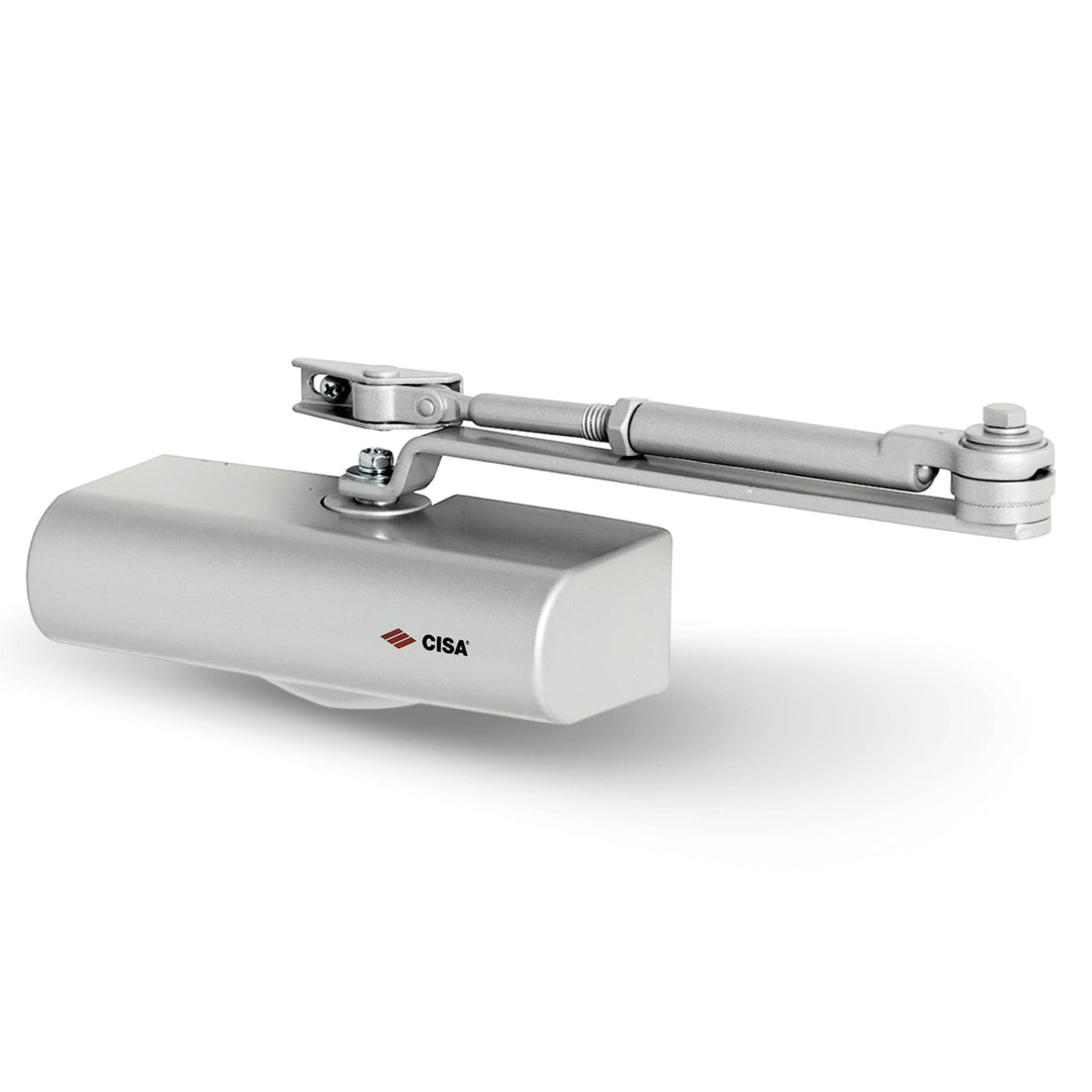 Cisa Spa – Türschliesser Smart Plus, Art.-Nr. 1C141603, Lieferumfang: Anschlagschablone, Gestänge, F
