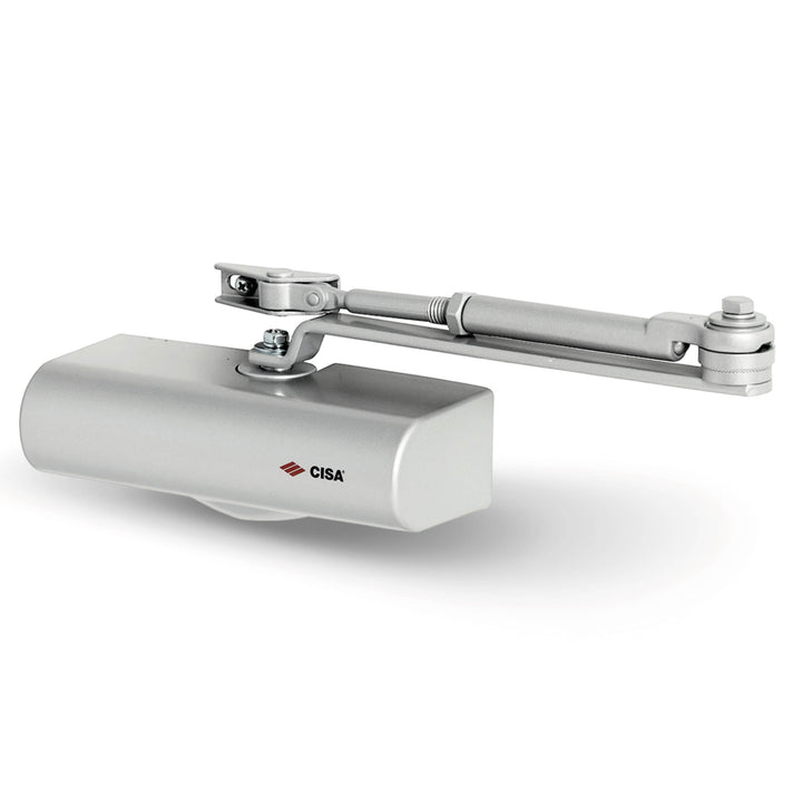 Cisa Spa – Türschliesser Smart Plus, Art.-Nr. 1C141603, Lieferumfang: Anschlagschablone, Gestänge, F