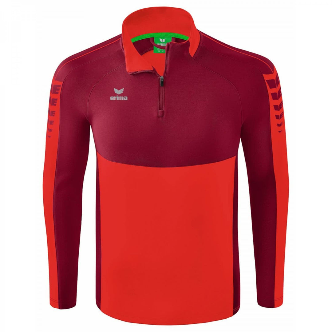 Erima Unisex Six Wings Trainings Top 3XL Rot/Bordeaux, 3XL Rot/Bordeaux