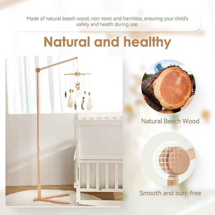 Promise Babe Holz Baby Mobile Halterung Wickeltisch Baby Spieluhr Baby Mobile für Bett Laufstall DIY