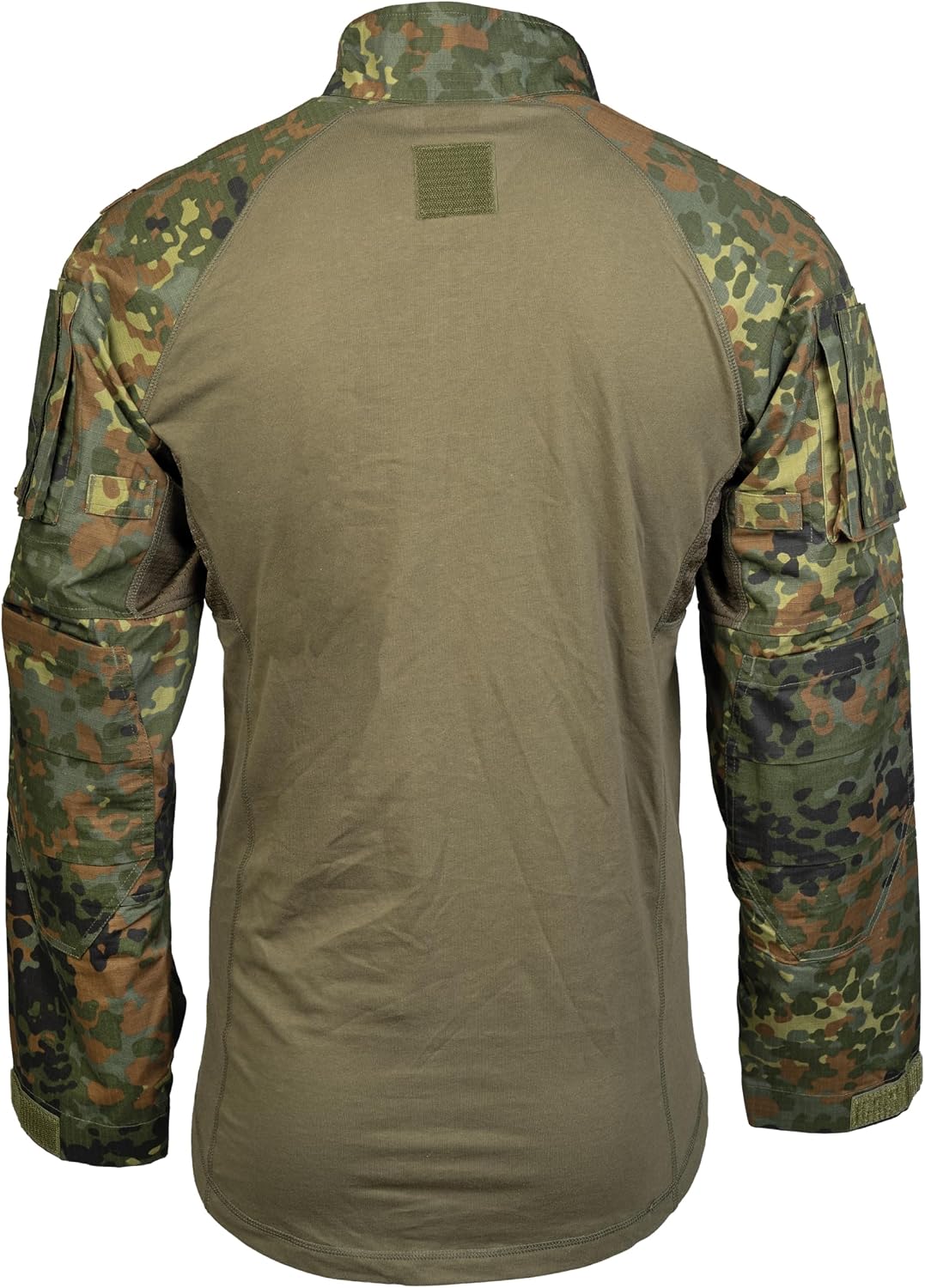 Mil-Tec Feldhemd Tactical 2.0 für Herren • Slim Fit Einsatzhemd mit Reissverschlusstaschen &amp; Klettfl
