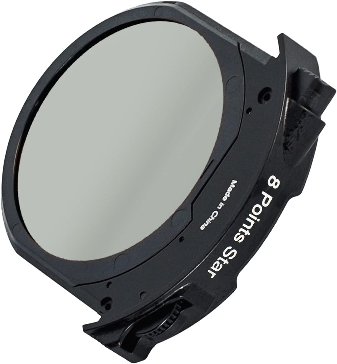 Meike 8 Points Star Drop-in Filter für Canon und Meike Drop-in Filter Mount Adapter Serie MK-EFTR-8P