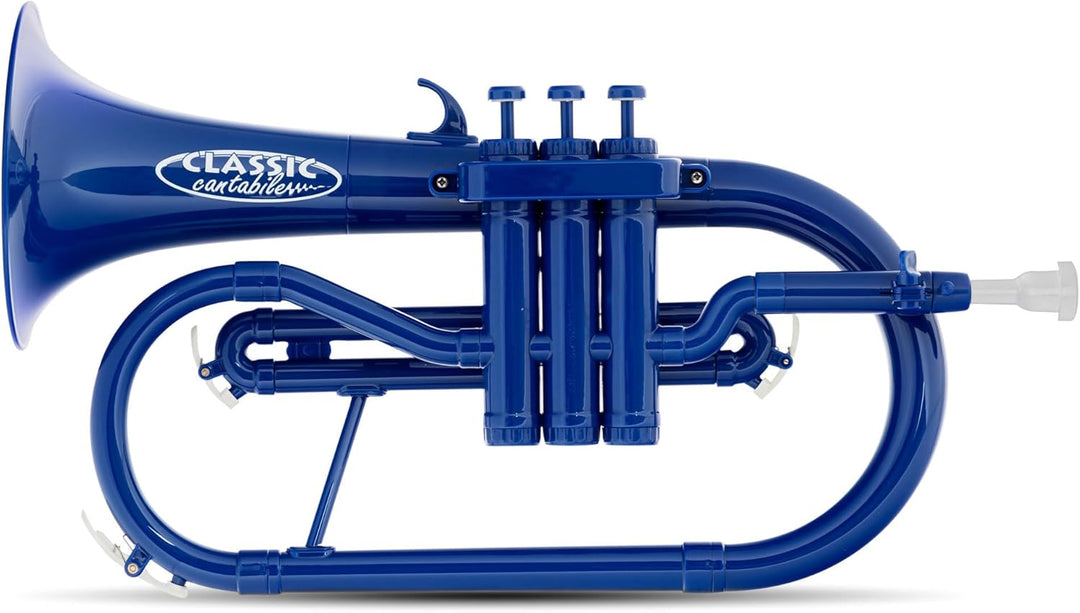 Classic Cantabile MardiBrass ABS Kunststoff Flügelhorn - Perinet-Ventile - 600g leicht - Bohrung: 11