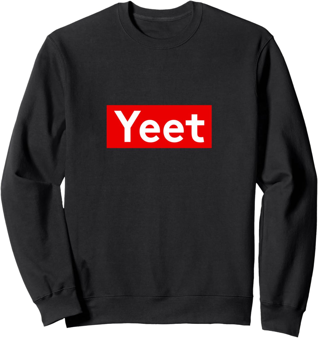 Yeet Red Box Logo Meme Hooded Sweatshirt Women Men & Kids Sweatshirt