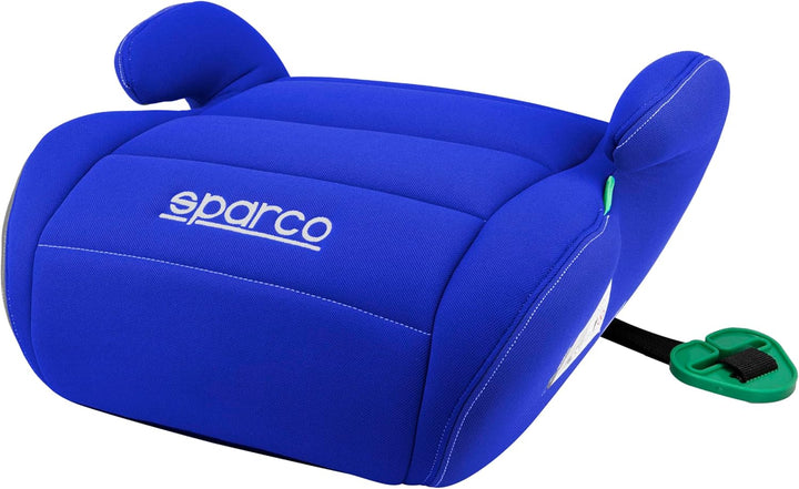 Sparco Autositz-Erhöhung für Kleinkinder Blau i-Size für Jungen und Mädchen. Zugelassen nach ECE R12