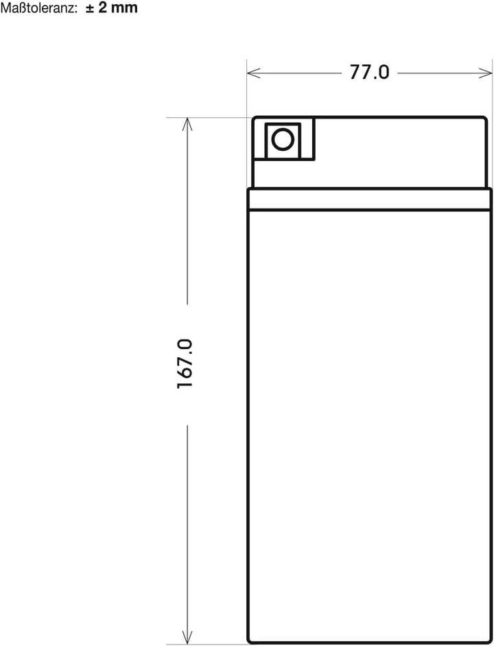 BIG E-Backup AGM Notstrombatterie 12V 18Ah für EPS- und USV-Systeme, Speicher- & Kommunikationssyste