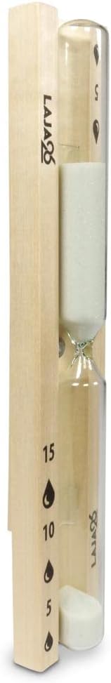 Sauna Sanduhr ''Small'' weisser Sand