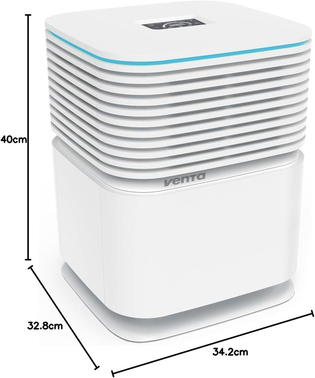 Venta 2-in-1 Luftreiniger & Luftbefeuchter AW730 Hybrid, 6 L Tank, CADR 250m³/h, 23 dB(SPL), 5 W, 3-