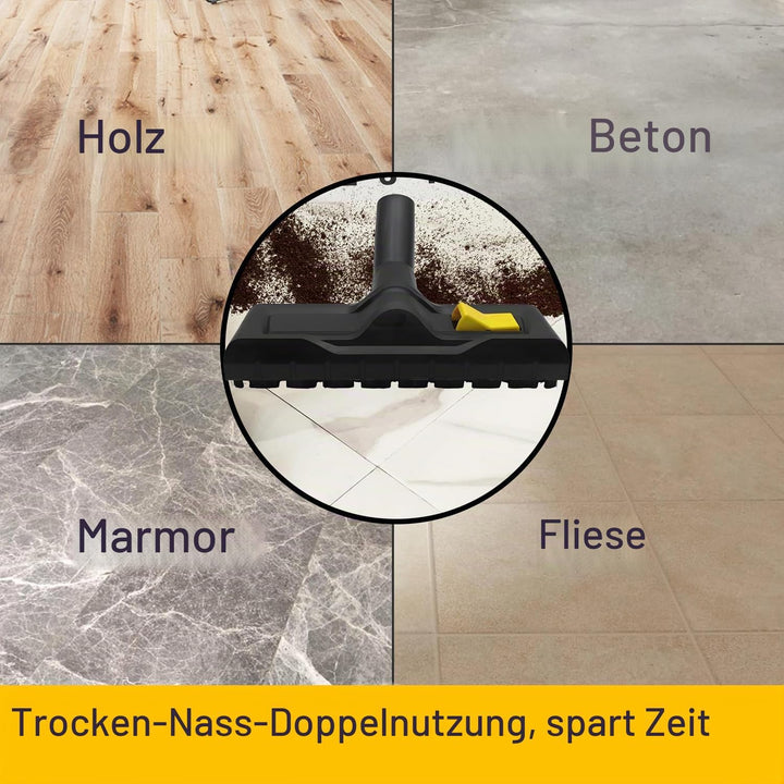 Nass Trockensaugdüse Umschaltbare Universal-Düse für Kärcher WD4 WD2 WD3 WD4 WD5 WD6, Umschaltbare B