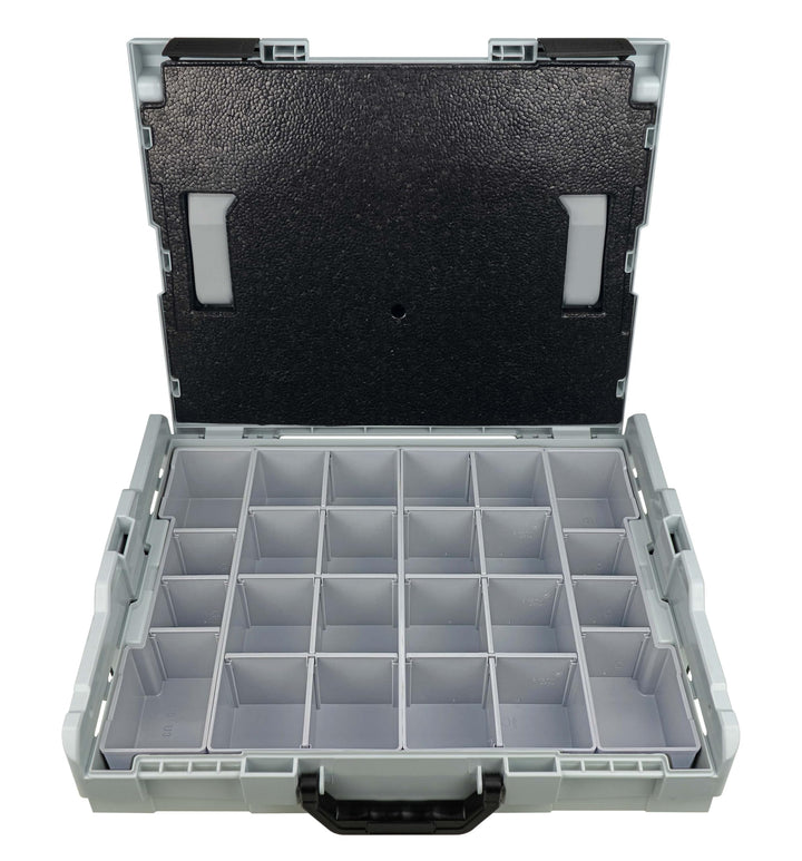 FRANTOS L-BOXX Sortimentskoffer (mit Deckeldichtung und Insetboxenset) für Schrauben, Muttern und Sc