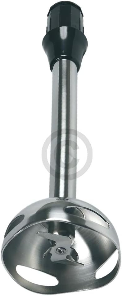 Mixfuss für Stabmixer kompatibel mit Siemens 12033217 Edelstahl-Mixfuss mit schwarzer Aufnahme kompa