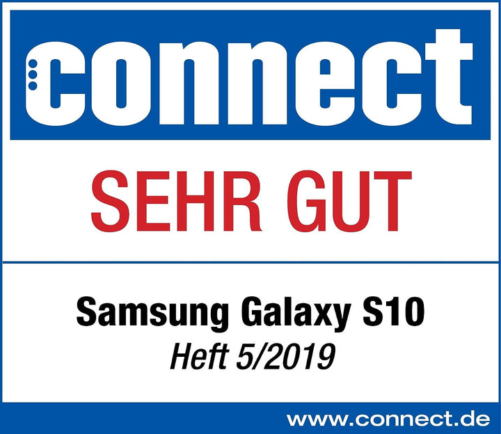Samsung Galaxy S10 Smartphone (15.5cm (6.1 Zoll) 128 GB interner Speicher, 8 GB RAM, prism Schwarz)