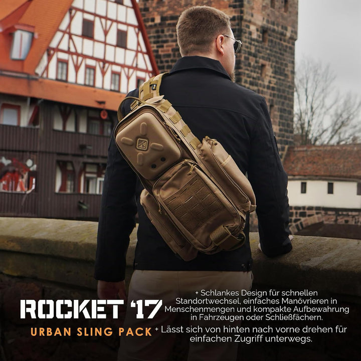 Hazard 4 Evac Rocket 17 Schlinge Schwarz, Schwarz