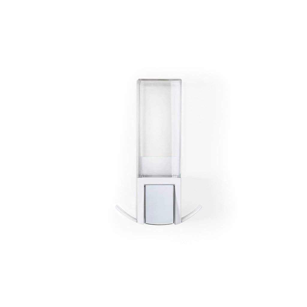 Better Living Products Clever Seifenspender, Flüssigseifenspender, 1 x 502,7 ml, weiss, 12,4 x 8,9 x