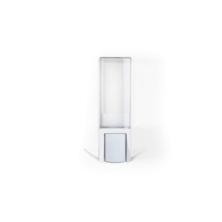 Better Living Products Clever Seifenspender, Flüssigseifenspender, 1 x 502,7 ml, weiss, 12,4 x 8,9 x