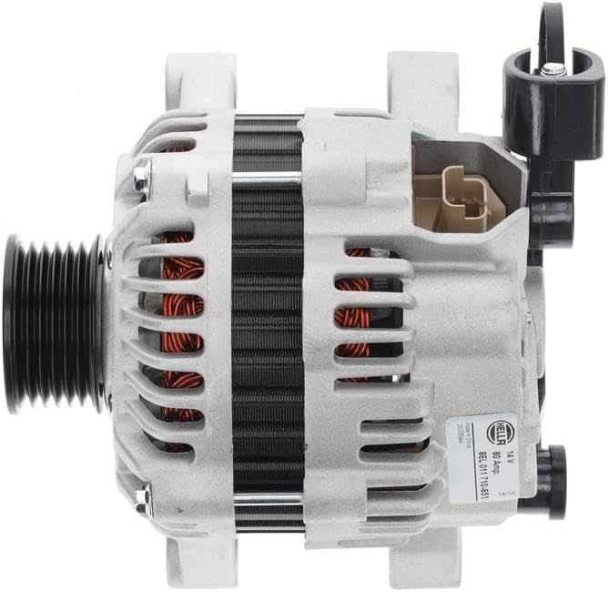HELLA - Generator/Lichtmaschine - 14V - 80A - für u.a. Citroën C3 I (FC_, FN_) - 8EL 011 710-651