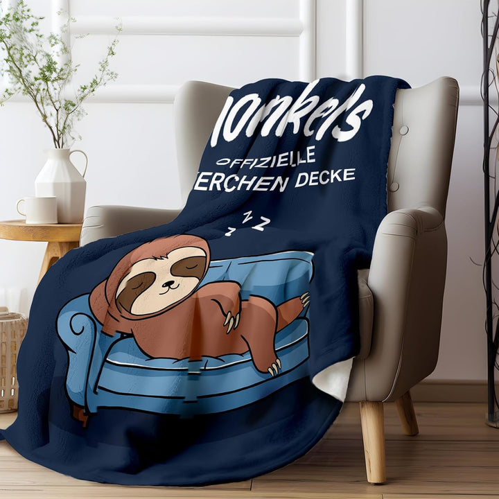 Patenonkel Geschenk - Kuscheldecke, Patenonkel Geschenke Geburtstag, Geburtstagsgeschenk, Patenonkel