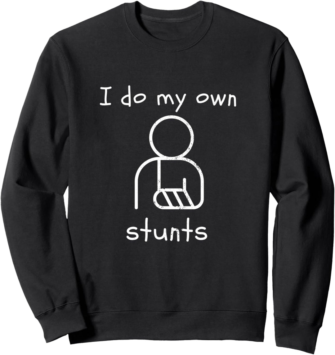 Lustige Wiederherstellung gebrochener Knochen Gute Besserung Sweatshirt