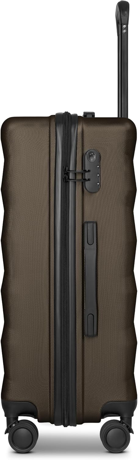SMARTBOX Hartschalen Koffer-Set 3-teilig für Damen & Herren | leichte & stabile Reise-Trolleys aus h
