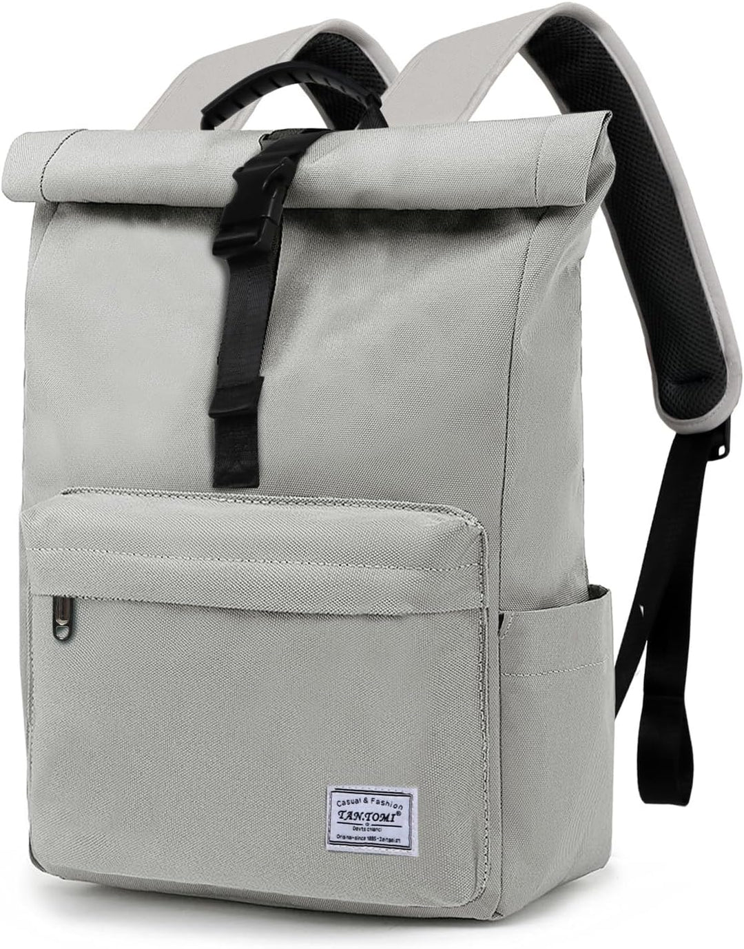TANTOMI Rucksack Damen Herren, Rucksack Laptop Tasche 15,6 Zoll, Laptop Rucksack Damen Herren weit ö