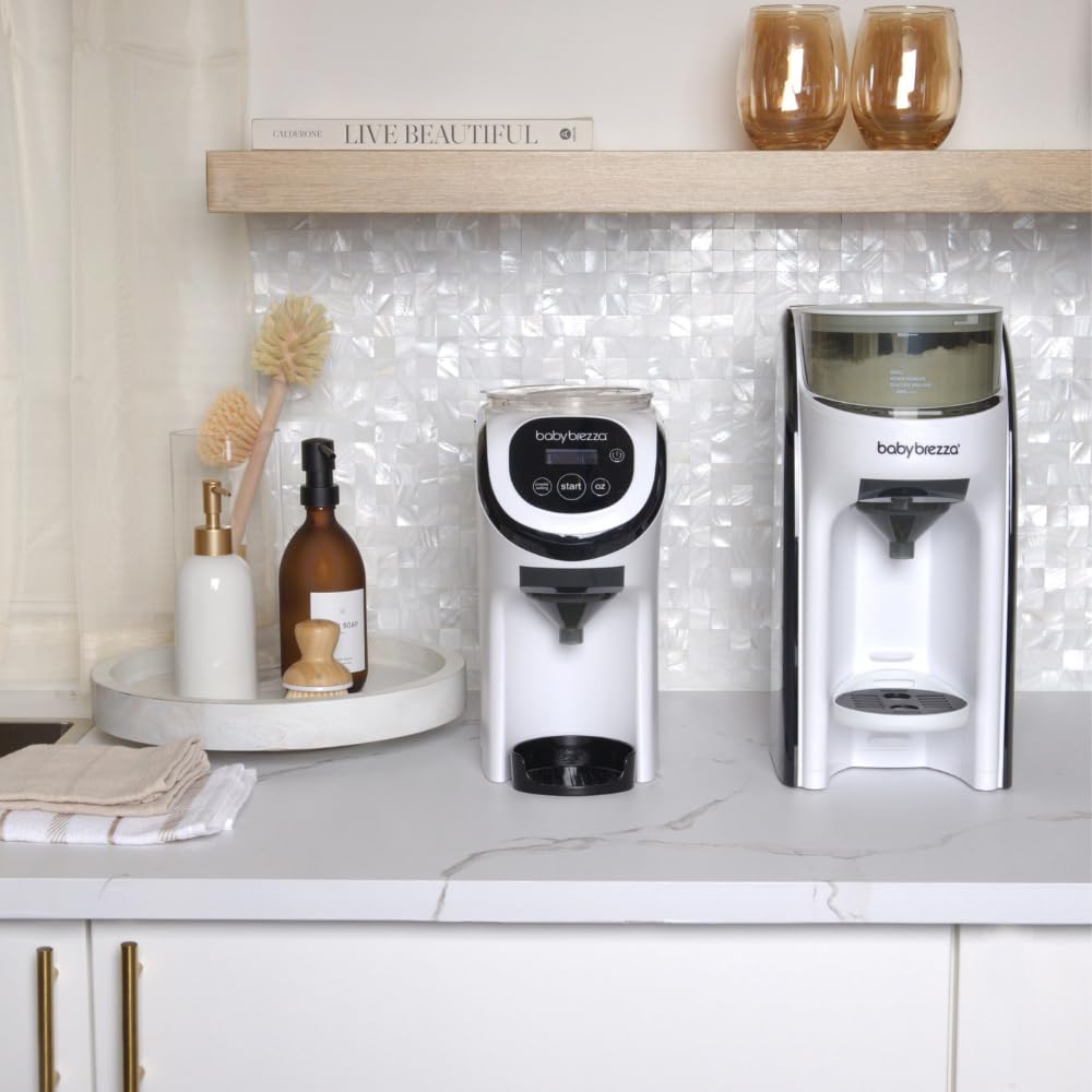 Baby Brezza - Formula Pro Mini automatischer Flaschenzubereiter- dosiert und mischt heisses Wasser u