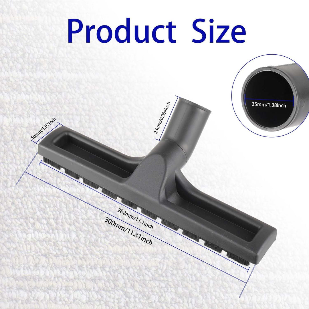 35mm Staubsauger Bürste Universal Bodendüse, für Kärcher, Bosch, Samsung, Metabo, Medion,Philips,Mie