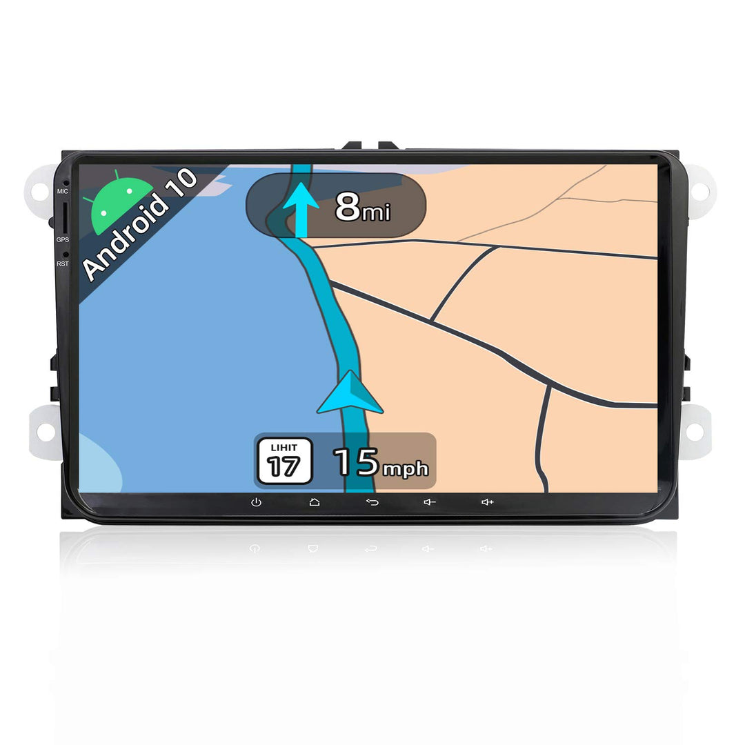 Joyx Android 10 Car Radio Compatible Avec Passat/Golf/Skoda/Seat - GPS 2 Din - Rear View Camera & Ca