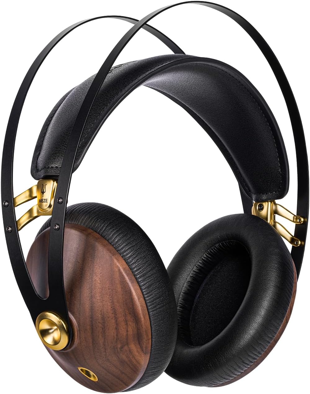 Meze 99 Classics Walnut Gold Audiophiler Over-Ear Kopfhörer, hochwertigen Materialien und hohem Waln